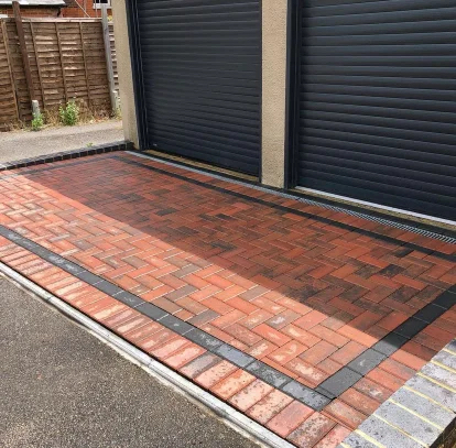 Block paving driveway project in Farnham, Surrey — project 9