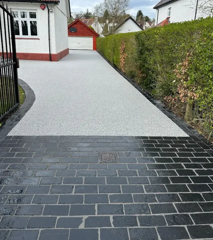 Resin bound driveway project in Farnham, Surrey — project 5