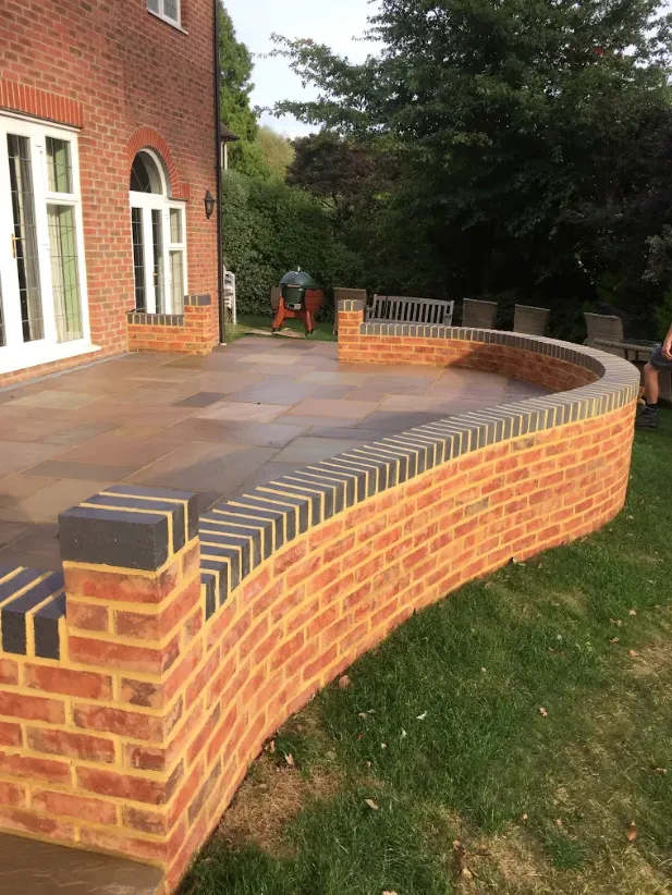 Brickwork & Landscaping installed in Farnham, Surrey