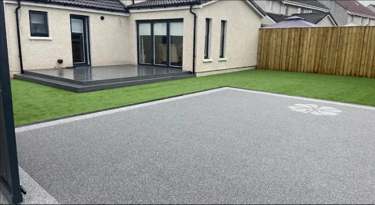 Resin bound patio project in Farnham, Surrey — project 5