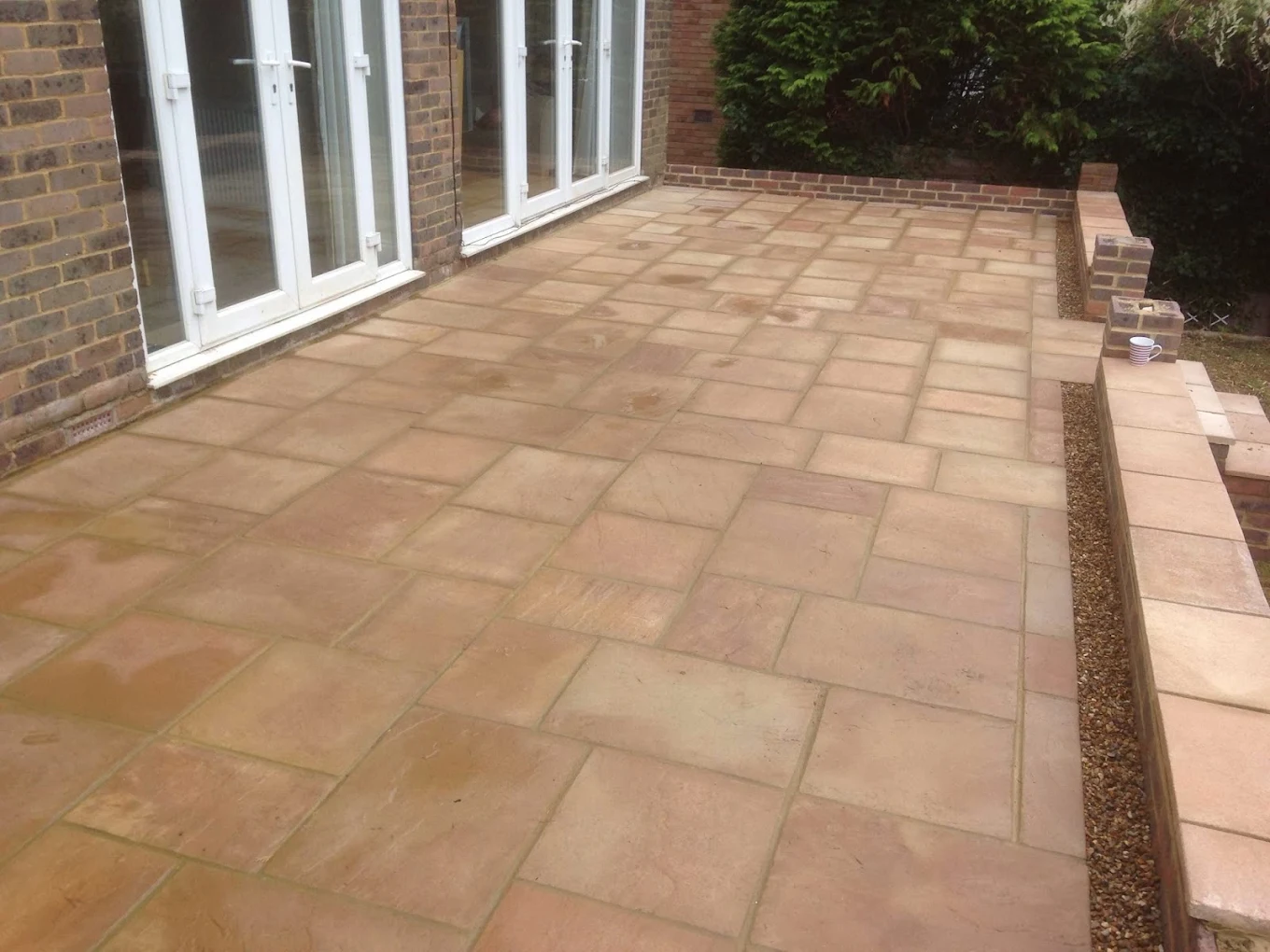 patios paving project in Farnham, Surrey — project 5