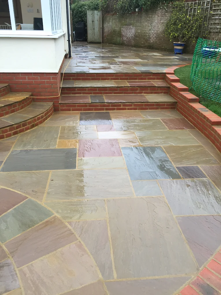 patios paving project in Farnham, Surrey — project 12