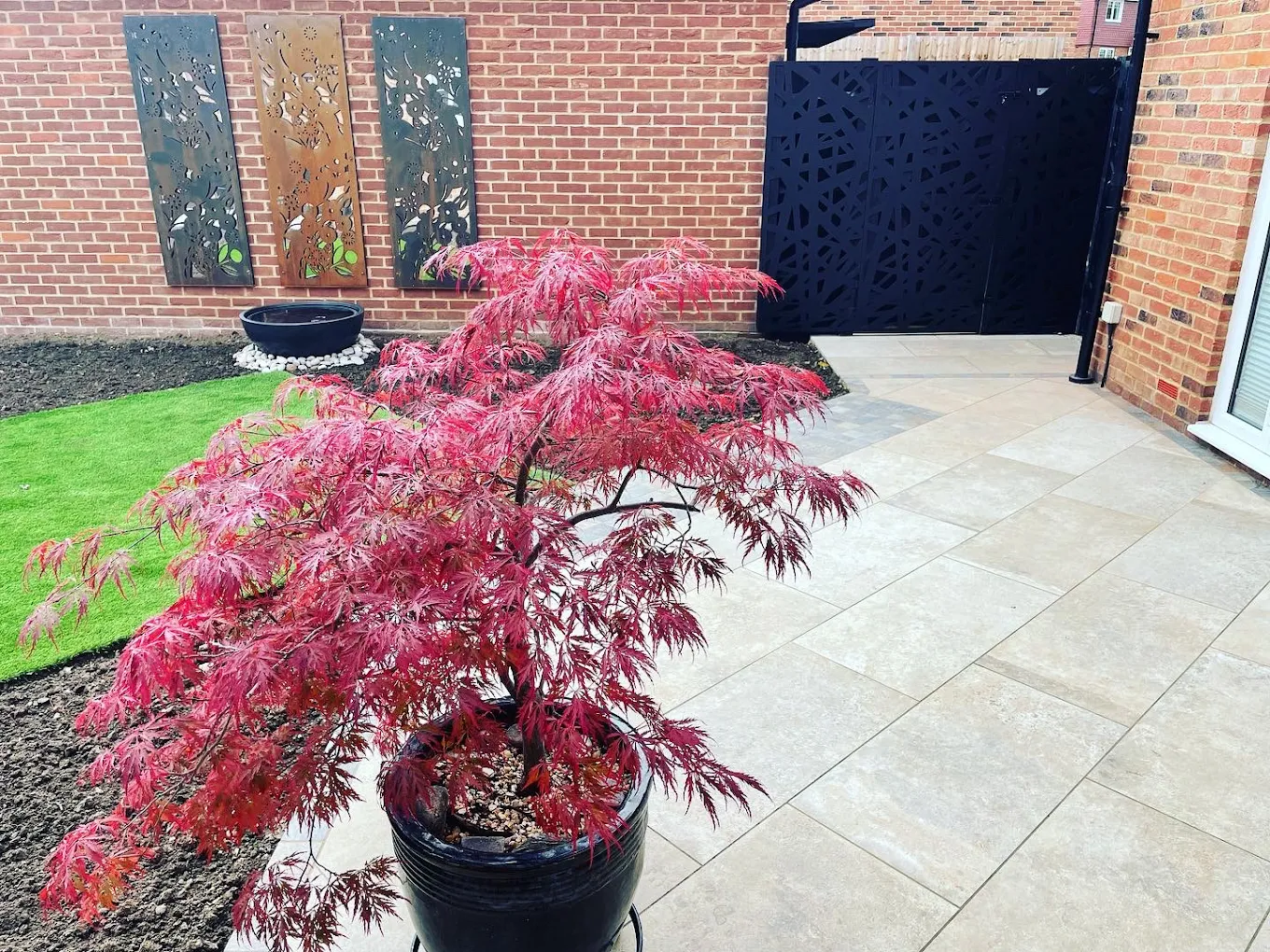 patios paving project in Farnham, Surrey — project 7